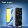 NEW'C Lot de 3, Verre Trempé pour Samsung Galaxy J6 2018 (SM-J600F), Film Protection écran sans Bulles d'air Ultra Résistant (0,