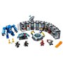 LEGO Marvel Avengers Iron Man Hall of Armor 76125 Kit de Construction Tony Stark Iron Man Costume Figurines (524 pièces)