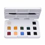 Van Gogh Set de peinture aquarelle, Boîte de poche en plastique, 12-demi-pans Couleurs sourdes Sélection