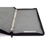 docsmagic.de 3-Ring Premium Zip-Album Black - Classeur pour Jeu de Cartes Fermeture éclair Kartenalbum Noir - PKM - YGO - MTG