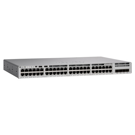CISCO Catalyst 9200L 48-Port POE+ 4 X 1G Network Essentials Gris
