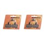 Zoom_ Lot de 2 plaquettes de frein à disque pour vélo DB-03 DB680 et Shimano Deore M515 M474 C501 C601 M525 mécaniques