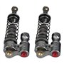 Dilwe 2pcs Amortisseur en métal pour SCX10 Axial D90 -4 1/10 RC Crawler Voiture