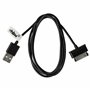 vhbw Câble de charge USB compatible avec Samsung Galaxy Tab GT-P5110