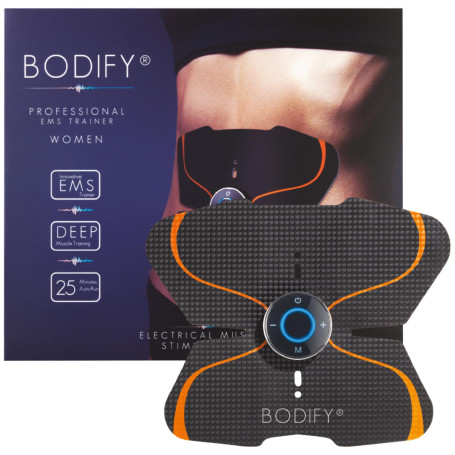 Bodify® EMS Ceinture Abdominale - Électrostimulation Musculaire Abdominale - Electrostimulation Musculaire pour renforcer la San