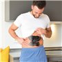 Bodify® EMS Ceinture Abdominale - Électrostimulation Musculaire Abdominale - Electrostimulation Musculaire pour renforcer la San