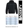 Sweat à Capuche Zippé : Speed Junkies avec Broderie Crâne - Cadeau pour Bikeur-s/Moto/Blouson Homme/Hoody/Hoodie/Chopper/Hooded-