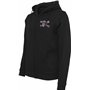 Sweat à Capuche Zippé : Speed Junkies avec Broderie Crâne - Cadeau pour Bikeur-s/Moto/Blouson Homme/Hoody/Hoodie/Chopper/Hooded-