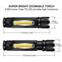 LHKJ Rechargeable Lampe Torche LED Puissante, Lampe de Poche avec Chargeur USB, étanche Mini Lampe Torche de Camping