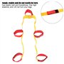 VGEBY1 2Pcs À Bandes De Course Bandes, 3/5/8 Personne Tissé Équipe Attache Bande De Course Formation Props Strap Équipe Jeux San
