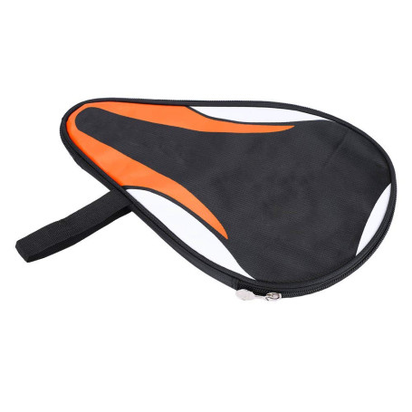 Alomejor Étui de Tennis de Table Grande Capacité Sac de Raquette de Tennis de Table en Forme de Gourde Table Pong Accessoire(Ora