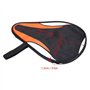 Alomejor Étui de Tennis de Table Grande Capacité Sac de Raquette de Tennis de Table en Forme de Gourde Table Pong Accessoire(Ora