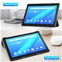Moko Coque Compatible avec Lenovo Tab M10 10,1"(TB-X505F/TB-X505L/TB-X605F/X605L), Étui Pliable Ultra Mince et Léger Housse Comp