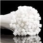 Collier Rilsan Zip Ties 100mm x 3mm Attaches Câble Résistant aux UV et à la Chaleur Blanche Lot de 1000 Pièces