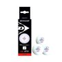 DUNLOP Fort Tournament Lot de 3 balles de tennis de table 3 étoiles