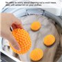 Vobor Boule Seche Linge Balle De Sechage Seche Linge Séchoir Balls 4pcs Boules pour Seche Linge pour Le Nettoyage De Vêtements D