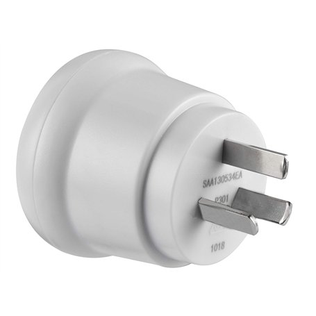 Electraline 70044 Adaptateur de Voyage de l'Allemagne/Italie/Suisse vers Australie/Chine