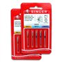 Singer Lot de 2 paquets d’aiguilles Overlock Singer 2022 500R ELx705 pour machine à coudre Singer 14SH