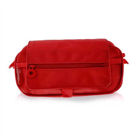 Trousse/Fourre Tout Triple du Spacieuses Sections Intérieures avec Fermeture à Glissière Individuel