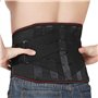 Ceinture de Soutien Lombaire Maintenir Bien Les Lombaires et Le Dos Soulage la Douleur 4 Ressorts Soutien Sangle Double Réglable