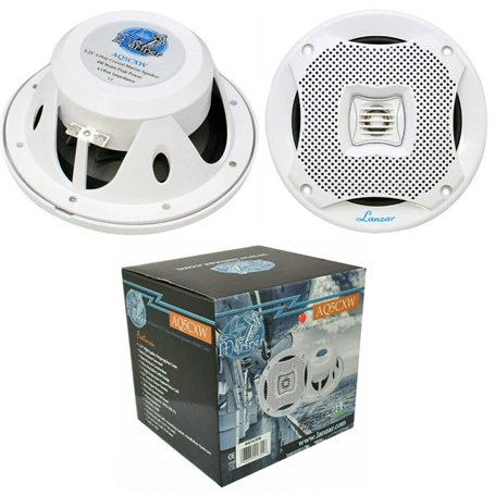 LANZAR AQ5CXW diffuseurs Haut-parleurs étanches Marins Nautiques 2 Voies 200 Watts rms 400 Watts Max 15