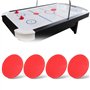 Alomejor 4 Pièces Palets de Hockey Remplacement des Rondelles de Hockey sur Air Rondelles de Table Air Hockey pour Le Jeu de Tab