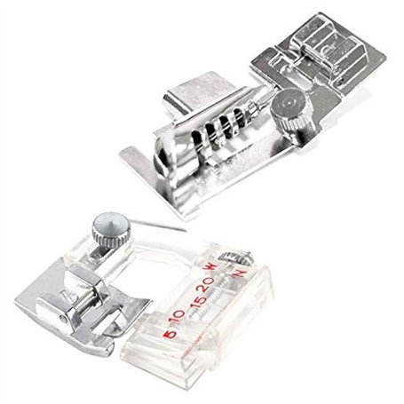 La Canilla ® - Lot de 2 Pied de Biche pour Machine à Coudre Singer