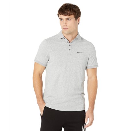 Armani Exchange Milano/NY Logo Jersey Polo