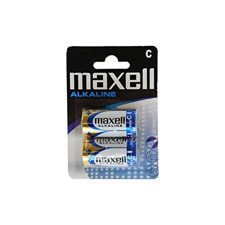 Maxell Lot de 2 piles alcalines Baby C