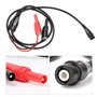 Câble coaxial P1204 BNC mâle vers fiche banane de sécurité, câble de test pour oscilloscope (100 cm)