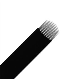 Guapa 20 Pièces Microblading Aiguilles 18U Nano 0.16mm de Sourcils tatouage aiguilles 18 Broches lame de maquillage permanent je