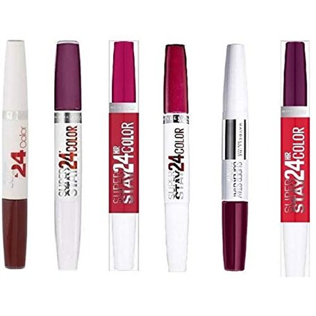 Pack Superstay 24h - Lot de 6 rouges à levres maybelline