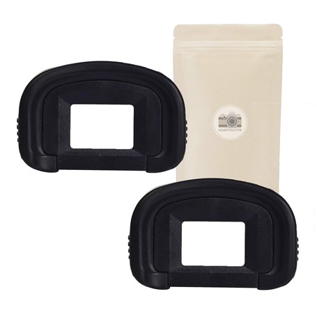 X2 EG Oeilleton Caoutchouc pour Viseur Canon Type EG Compatible Canon EOS 1D X 1D Mark III 1D Mark IV 1Ds Mark III 7D 5D Mark II