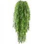 HUAESIN 2pcs Lierre Artificiel Guirlande 94cm Plante Artificielle Exterieur Fausse Plante Grimpante Vert Decoration pour Jardin