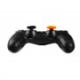 Konix Mythics Pack de 4 appuie-pouces antidérapants pour joysticks manettes DualShock PS4 - Silicone renforcé - Noir et orange