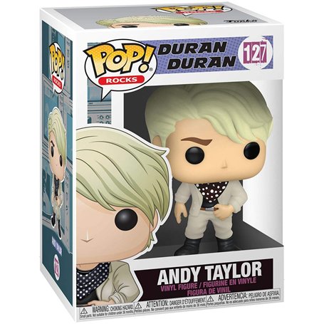 Funko- Pop Rocks Duran-Andy Taylor Collectible Toy