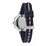 Tommy Hilfiger Montre Analogique à Quartz pour Femme avec Bracelet en Silicone Bleu Marin - 1782154
