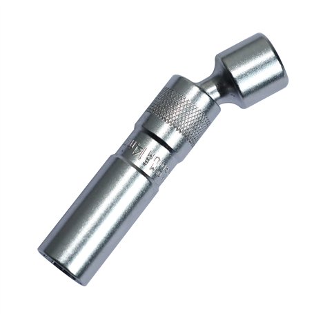 DPTOOL 14 mm Joint Universel Douille Magnétique Bougies d'allumage à paroi mince 3/8" Clé à Bougie Outil de Démontage de Douille