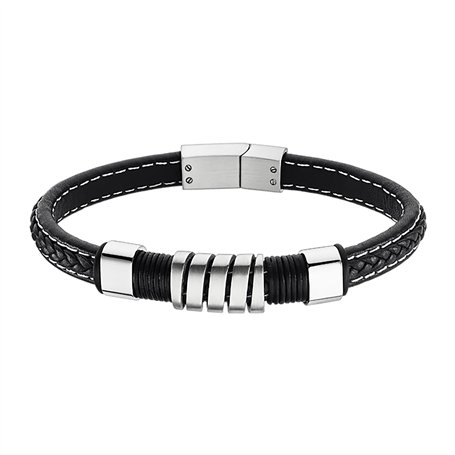 Lotus Style LS2056-2/1 Men Basic Bracelet en cuir pour homme