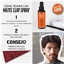 American Crew - Matte Clay Spray - Spray CheveuxTexturisant - Produit Coiffant à l'Argile - Produit Cheveux Tenue Moyenne - Faci