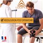 LOOPYZ Genouillère Sport Rotulienne Ligamentaire | Attelle de Maintien Genou pour Running, Basket, Fitness, Crossfit, Rééducatio