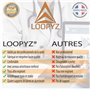 LOOPYZ Genouillère Sport Rotulienne Ligamentaire | Attelle de Maintien Genou pour Running, Basket, Fitness, Crossfit, Rééducatio
