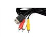 RUITROLIKER câble composite audio - vidéo 3rca de 6 pieds pour Dreamcast DC