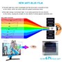 ALXDR Filtre D'écran Anti-Lumière Bleue pour Moniteur De Bureau 24"(Format d'image 23: 24" Et Mesuré en Diagonale 16: 9/16: 10)