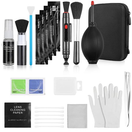 14 en 1 Kit de Nettoyage pour appareils Photo Reflex Numériques Nettoyage pour Caméra kit Nettoyage Appareil Photo