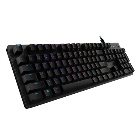 Logitech G G512 Clavier USB QWERTY Espagnole Charbon