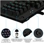 Logitech G G512 Clavier USB QWERTY Espagnole Charbon