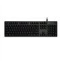 Logitech G G512 Clavier USB QWERTY Espagnole Charbon