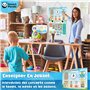 Mon Premier Calendrier par SmartPanda – Jeu Éducatif Magnétique pour Enfants – Comprend une Horloge, une Station Météo et des Ém