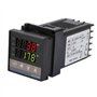 REX-C100 Régulateur de température PID, Kit d'alarme pour thermostat de régulateur de température PID 0~1300 ℃ Alarme numérique 